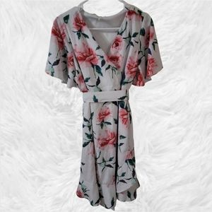 Pinkblush floral dress